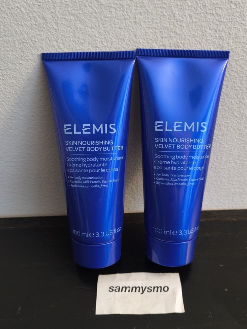 ELEMIS SKIN NOURISHING VELVET BODY BUTTER Full Size/ 3.3oz/Sealed x2